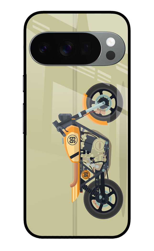 Vertical Speedster Google Pixel 10 Pro Glass Case