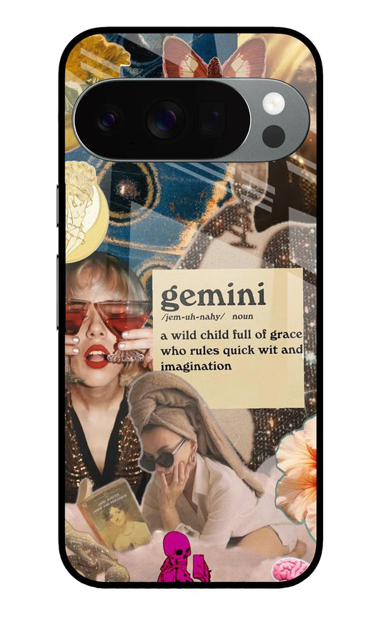 Gemini Zodiac Google Pixel 10 Pro Glass Case