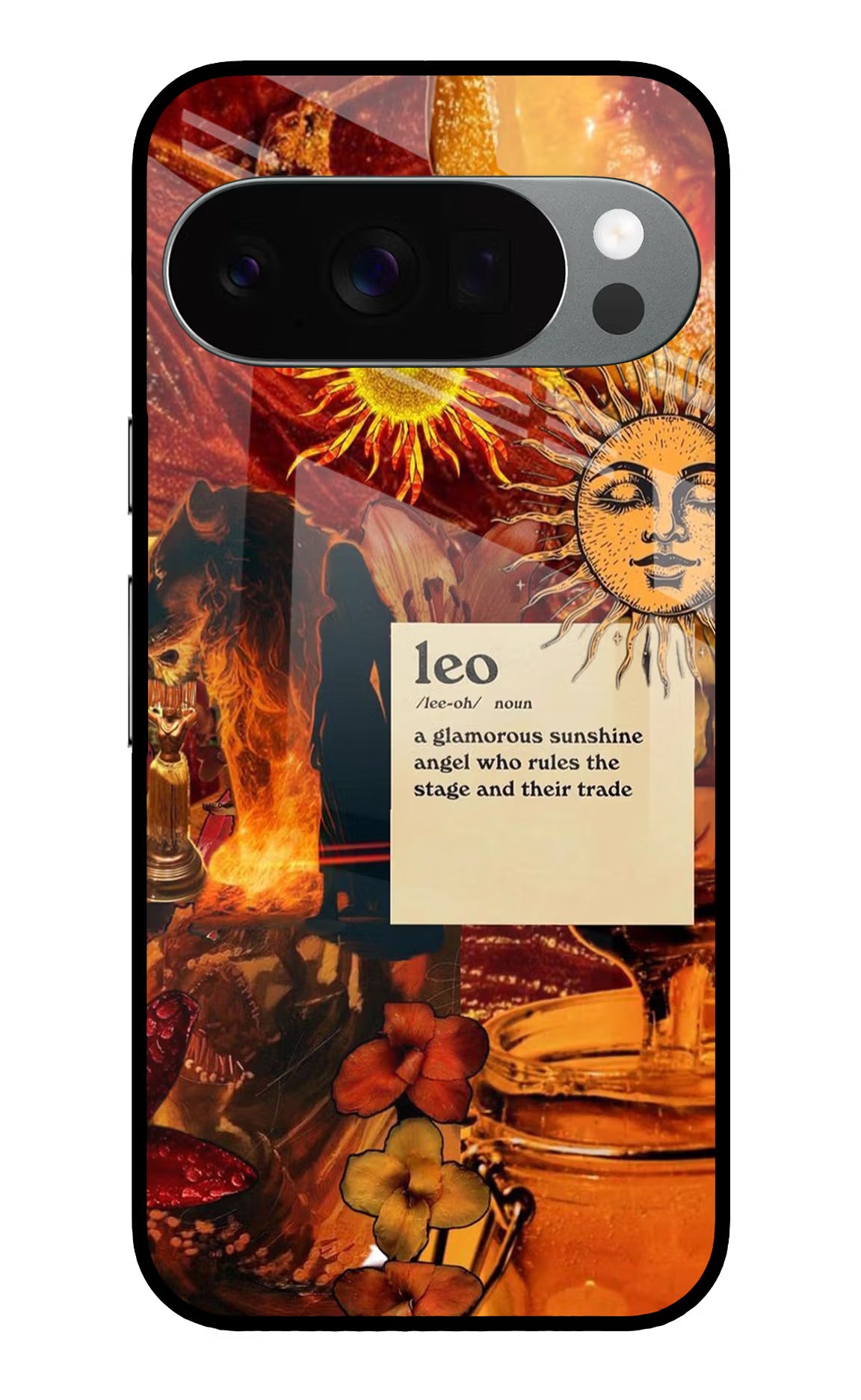 Leo Zodiac Google Pixel 10 Pro Glass Case