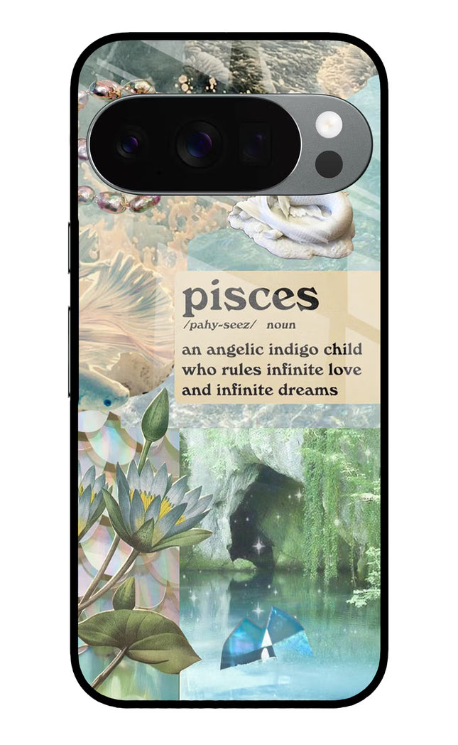 Pisces Zodiac Google Pixel 10 Pro Glass Case