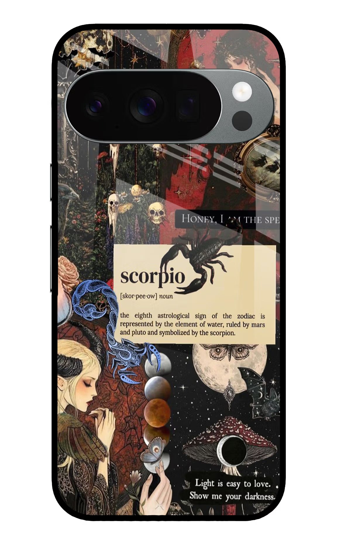 Scorpio Zodiac Google Pixel 10 Pro Glass Case