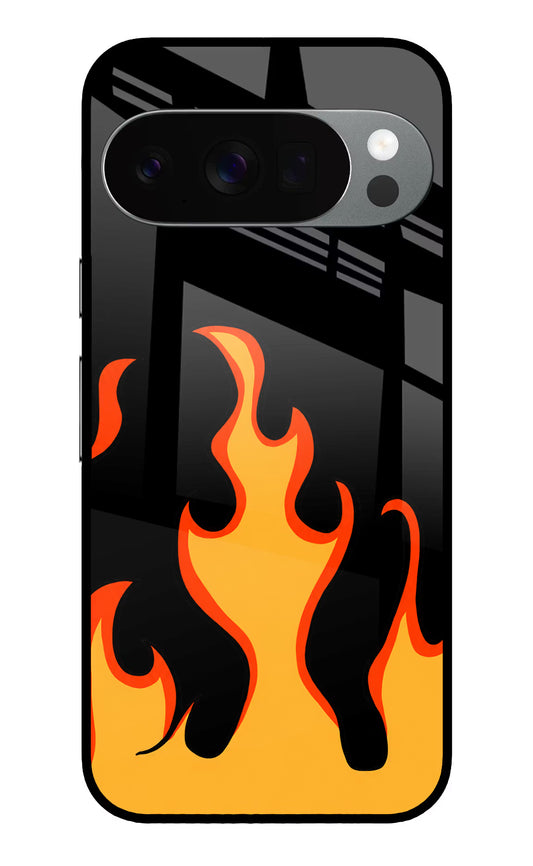 Fired Up – Black Google Pixel 10 Pro Glass Case