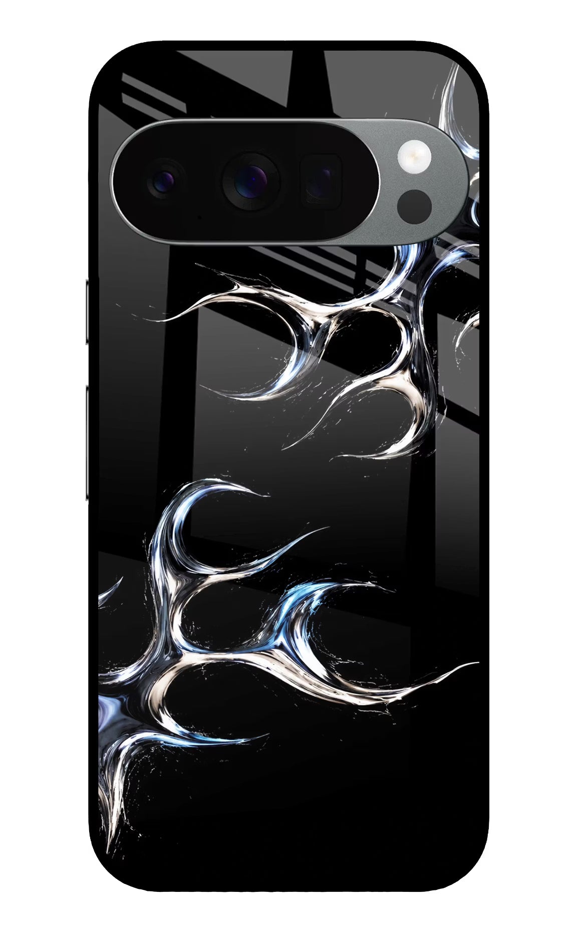 Chrome Tribal Google Pixel 10 Pro Glass Case