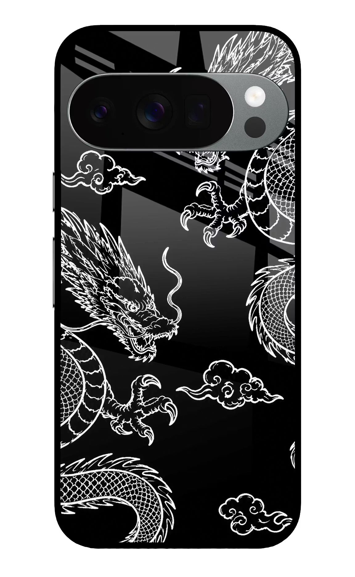 Twin Dragons Google Pixel 10 Pro Glass Case