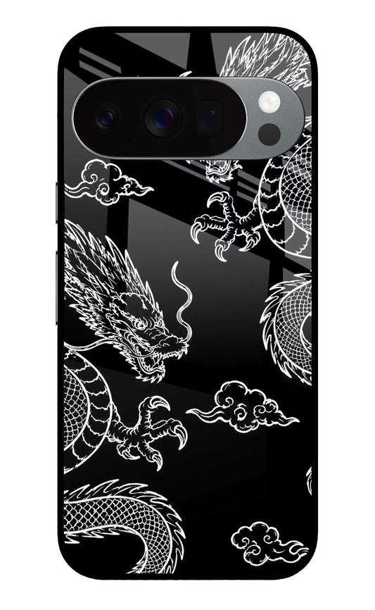 Twin Dragons Google Pixel 10 Pro Glass Case