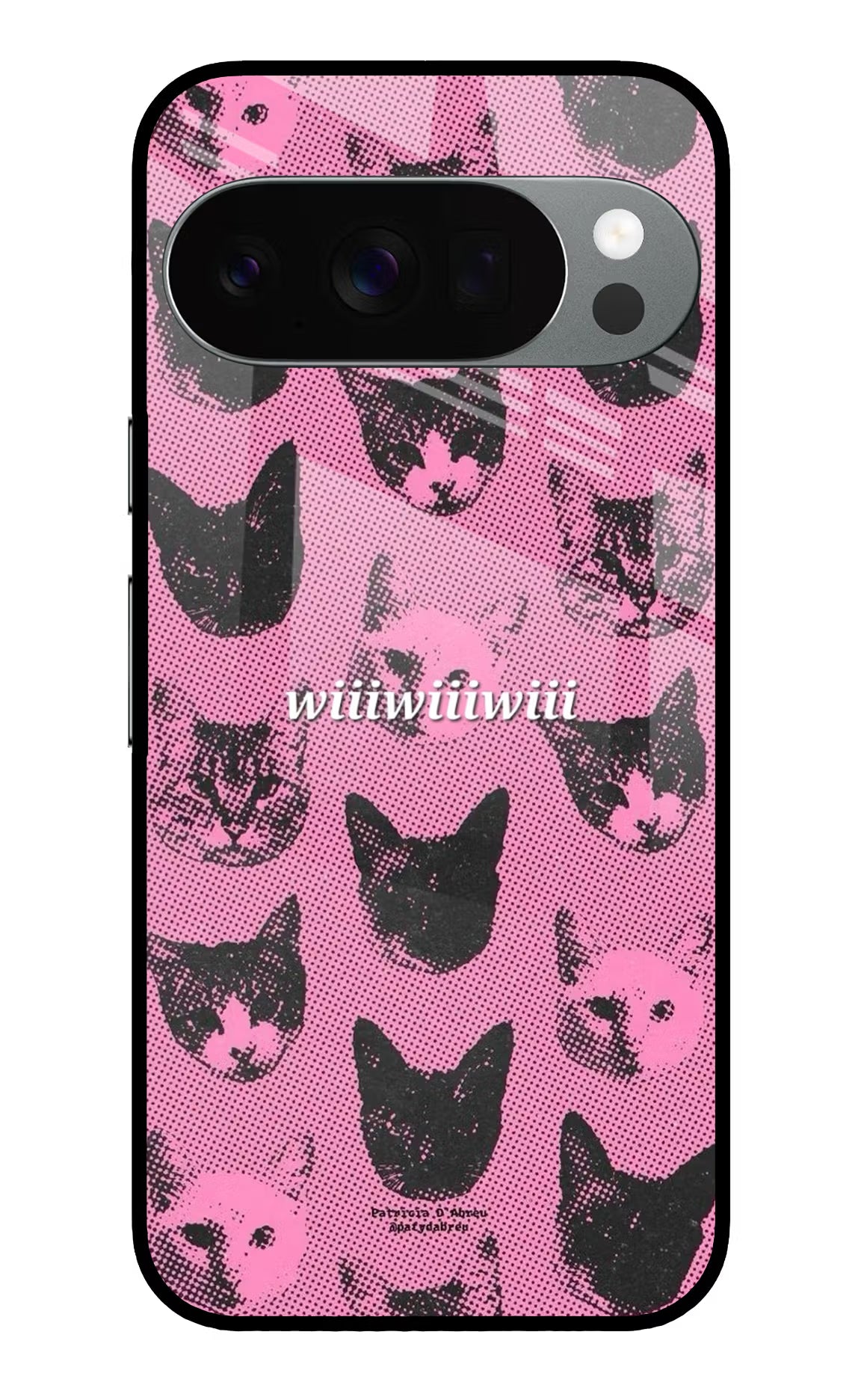 Pink Cats Google Pixel 10 Pro Glass Case