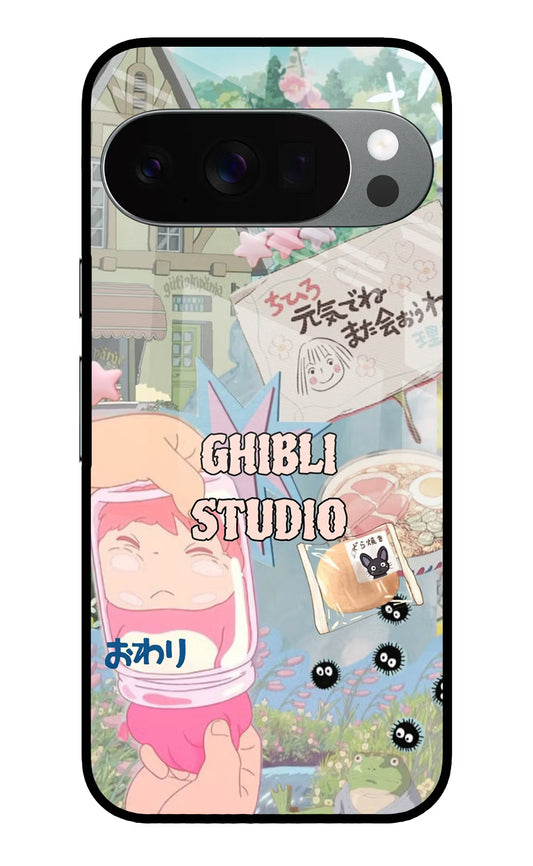 Studio Ghibli Google Pixel 10 Pro Glass Case