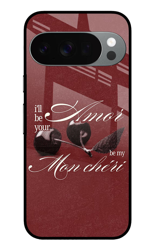 Velvet Cherry Google Pixel 10 Pro Glass Case