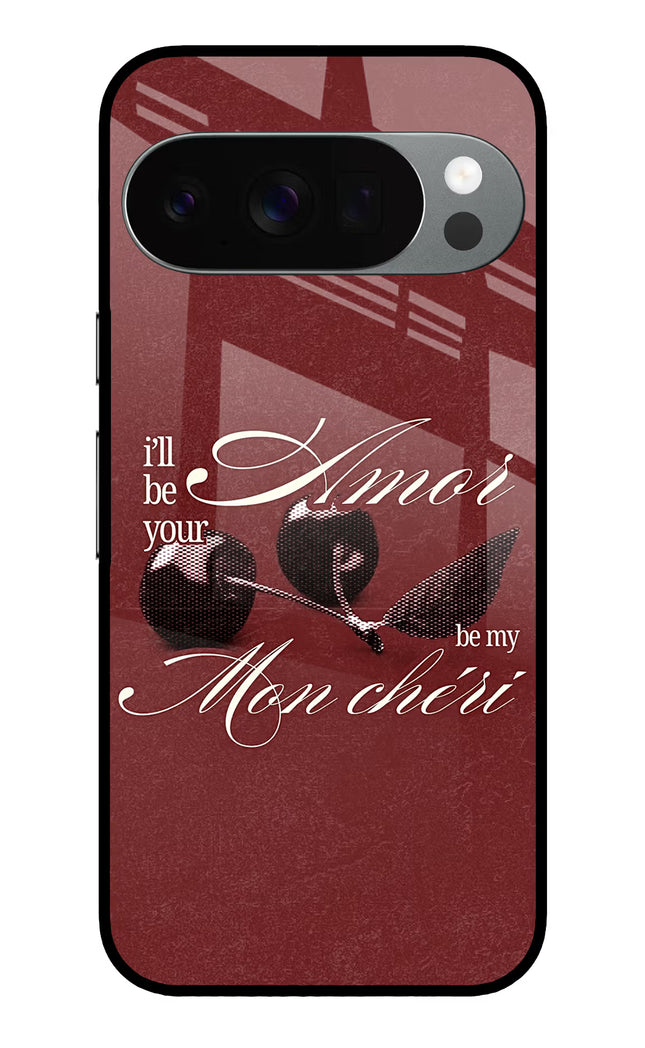 Velvet Cherry Google Pixel 10 Pro Glass Case