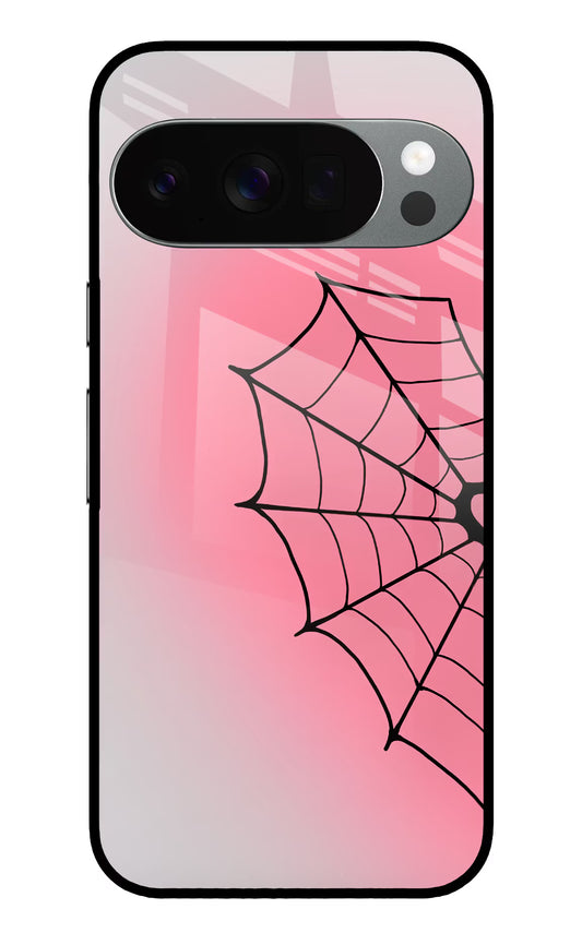 Pink Web Google Pixel 10 Pro Glass Case