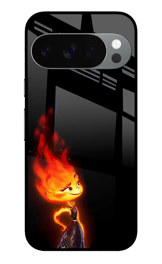 Ember Flame Google Pixel 10 Pro Glass Case