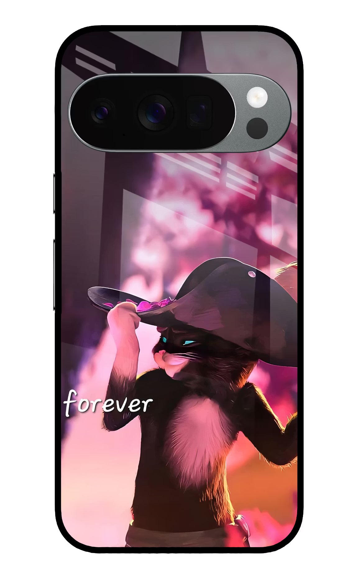 Forever Cat Google Pixel 10 Pro Glass Case