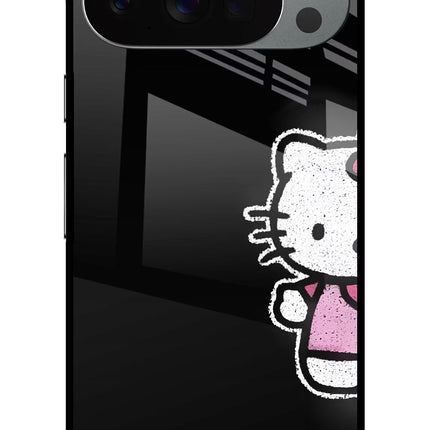 Kitty Charm Google Pixel 10 Pro Glass Case