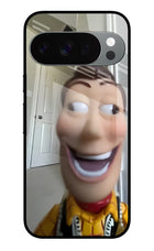 Side Eye Woody Google Pixel 10 Pro Glass Case Back Cover by Casekaro