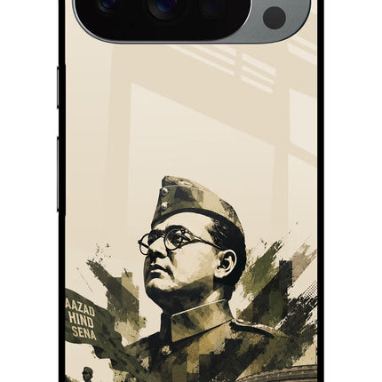 Netaji Rising Google Pixel 10 Pro Glass Case