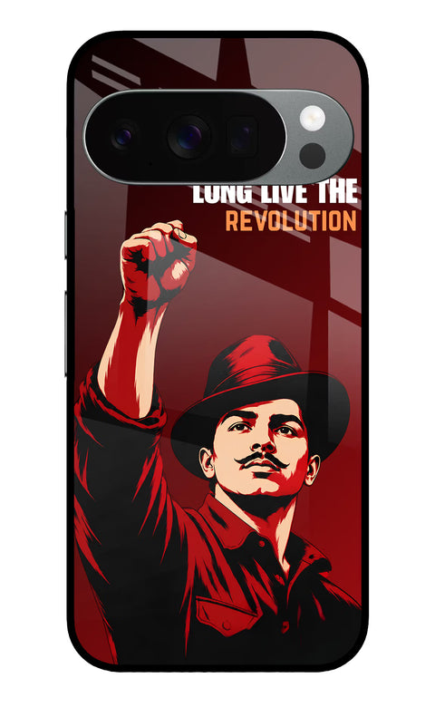 Bhagat Singh Revolution Google Pixel 10 Pro Glass Case
