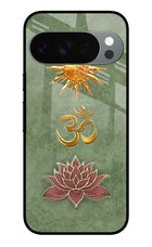Om & Lotus Google Pixel 10 Pro Glass Case