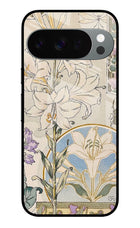 White Lily Google Pixel 10 Pro Glass Case