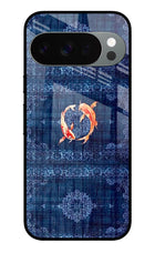 Koi Blue Google Pixel 10 Pro Glass Case