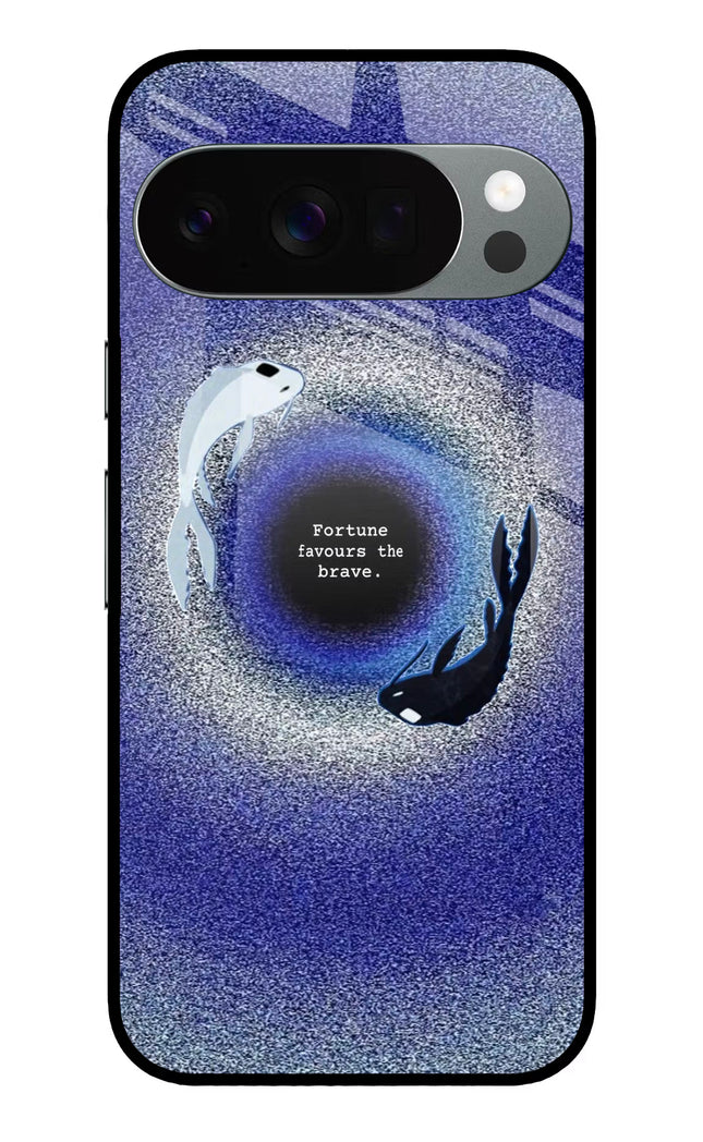 Dark Koi Google Pixel 10 Pro Glass Case