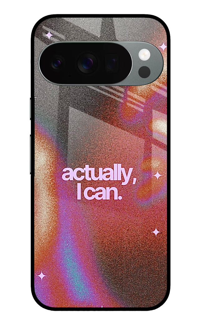 Pink Aura Google Pixel 10 Pro Glass Case