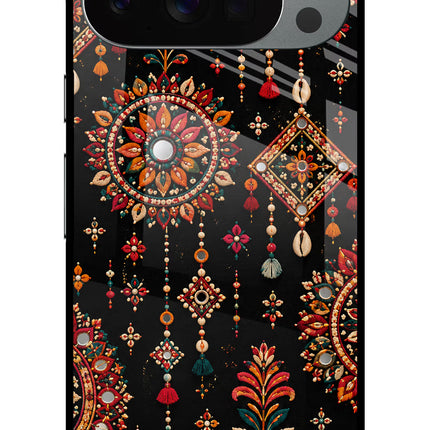 Boho Noir Google Pixel 10 Pro Glass Case