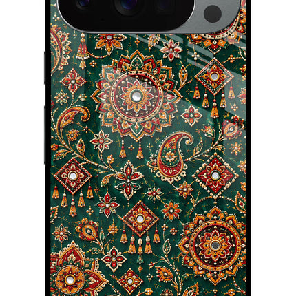 Green Pataka Google Pixel 10 Pro Glass Case