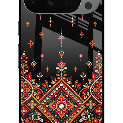 Noir Mehfil Google Pixel 10 Pro Glass Case