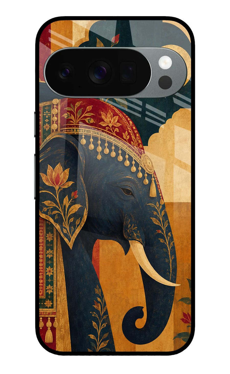Royal Elephant Google Pixel 10 Pro Back Cover, Glass case