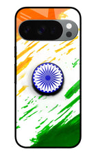 Indian Flag Ashoka Chakra Google Pixel 10 Pro Pop Case by Casekaro