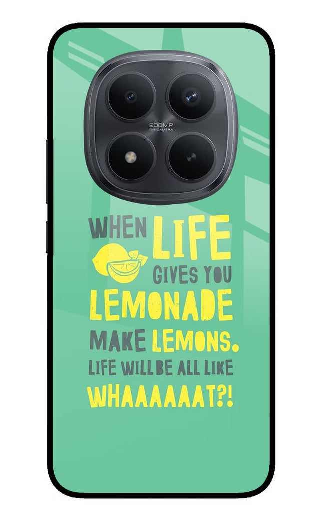 Quote Redmi Note 15 Pro+ 5G Glass Case Back Cover by Casekaro