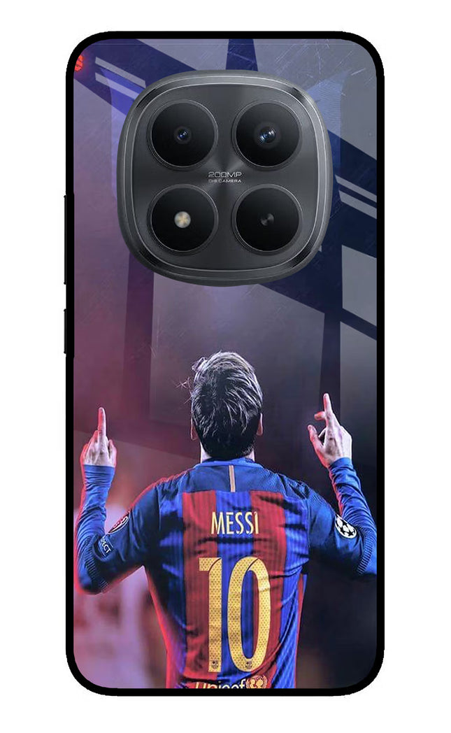 Messi Redmi Note 15 Pro+ 5G Glass Case Back Cover by Casekaro