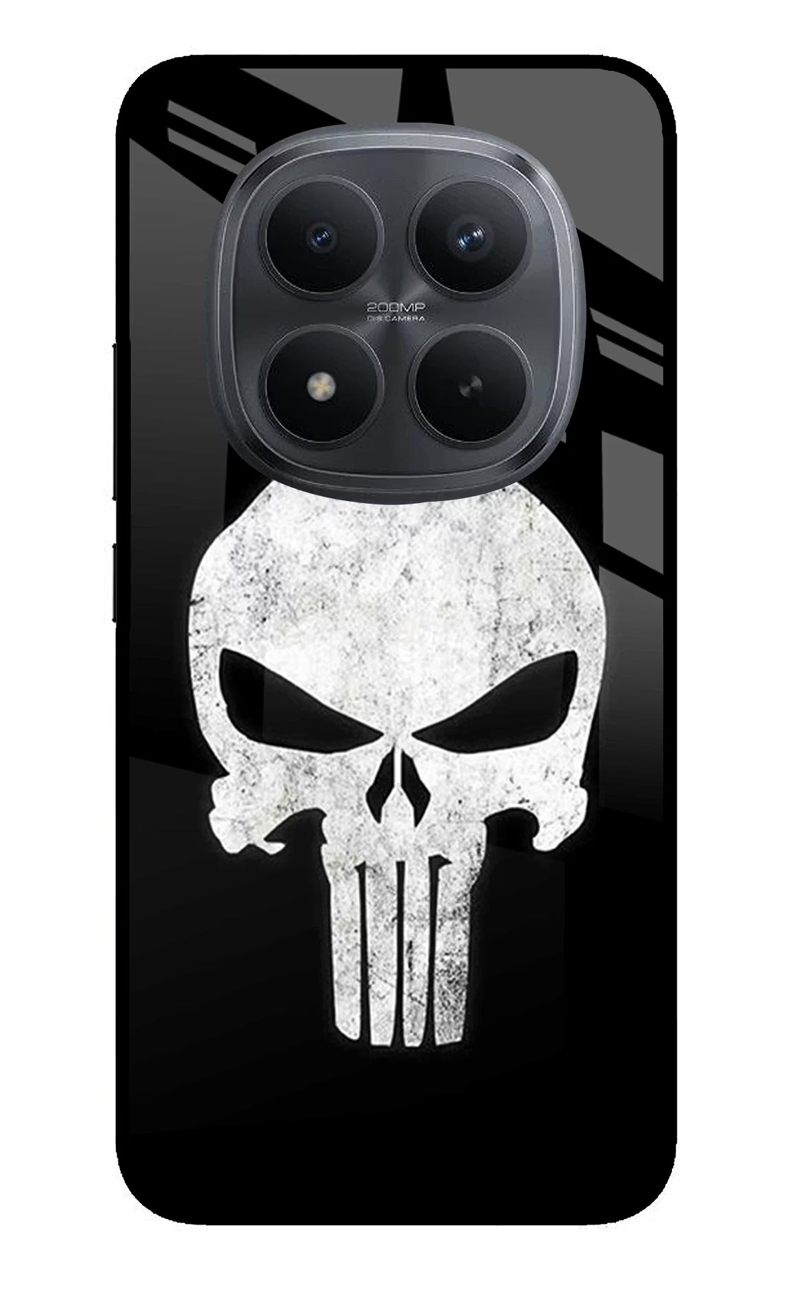 Punisher Skull Redmi Note 15 Pro+ 5G Glass Case
