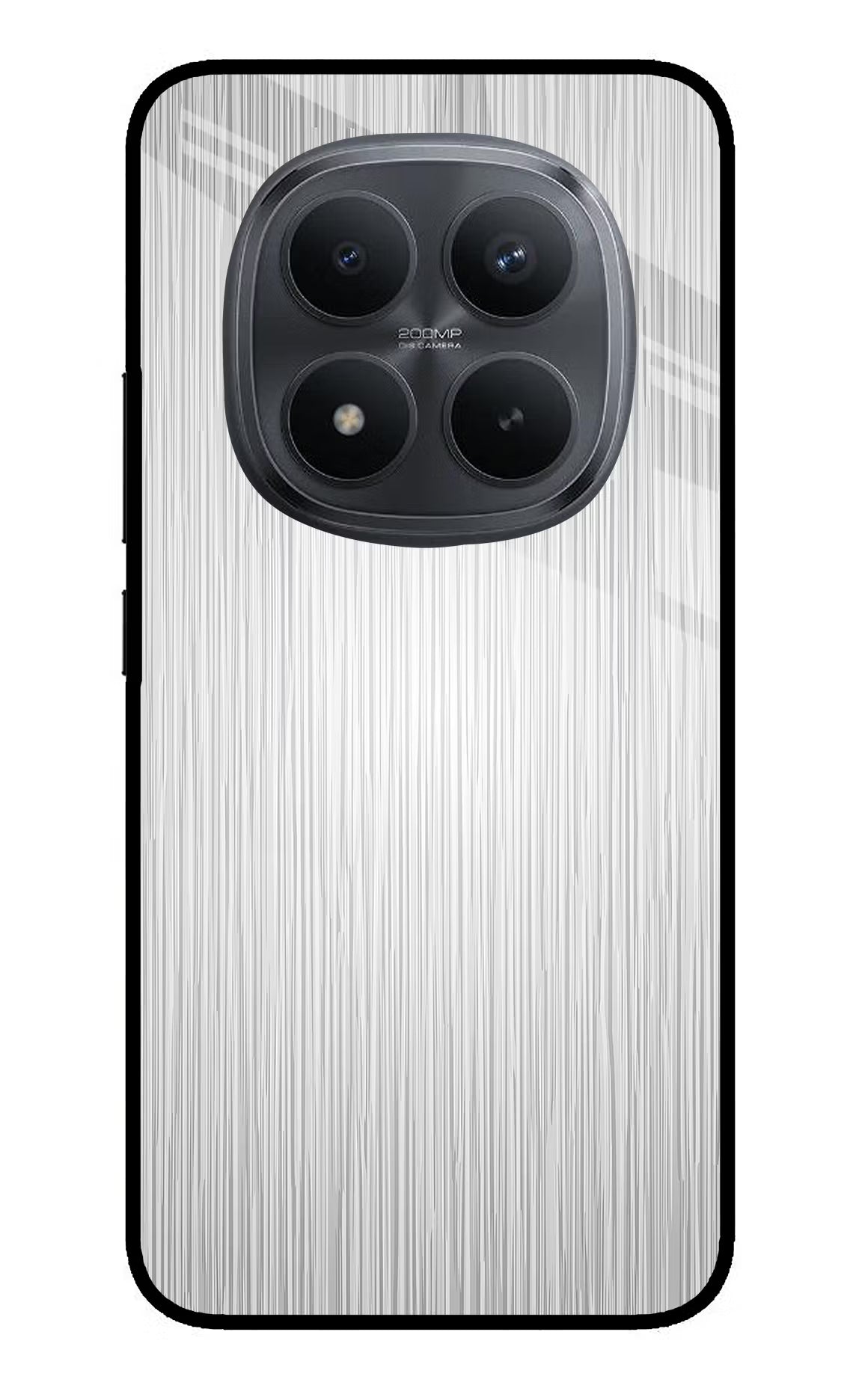 Wooden Grey Texture Redmi Note 15 Pro+ 5G Glass Case