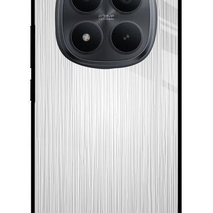 Wooden Grey Texture Redmi Note 15 Pro+ 5G Glass Case Back Cover by Casekaro
