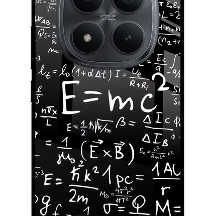 Physics Formula Redmi Note 15 Pro+ 5G Glass Case Back Cover by Casekaro