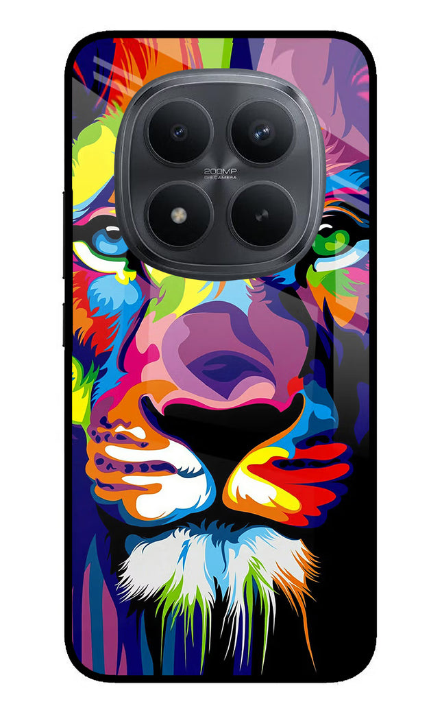 Lion Redmi Note 15 Pro+ 5G Glass Case Back Cover by Casekaro
