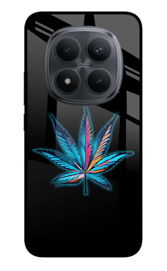 Weed Redmi Note 15 Pro+ 5G Glass Case Back Cover by Casekaro