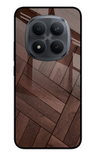 Wooden Texture Design Redmi Note 15 Pro+ 5G Glass Case Back Cover by Casekaro