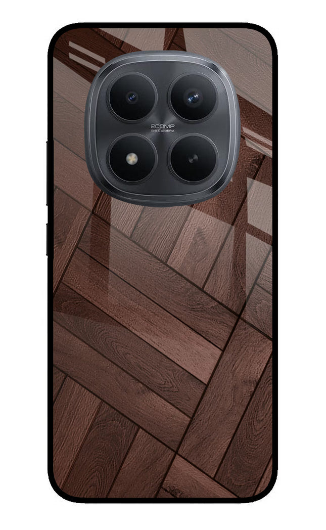Wooden Texture Design Redmi Note 15 Pro+ 5G Glass Case Back Cover by Casekaro