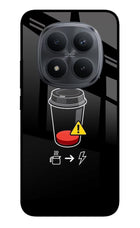 Coffee Redmi Note 15 Pro+ 5G Glass Case Back Cover by Casekaro