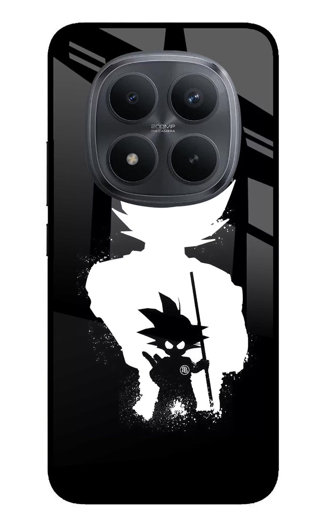 Goku Shadow Redmi Note 15 Pro+ 5G Glass Case Back Cover by Casekaro