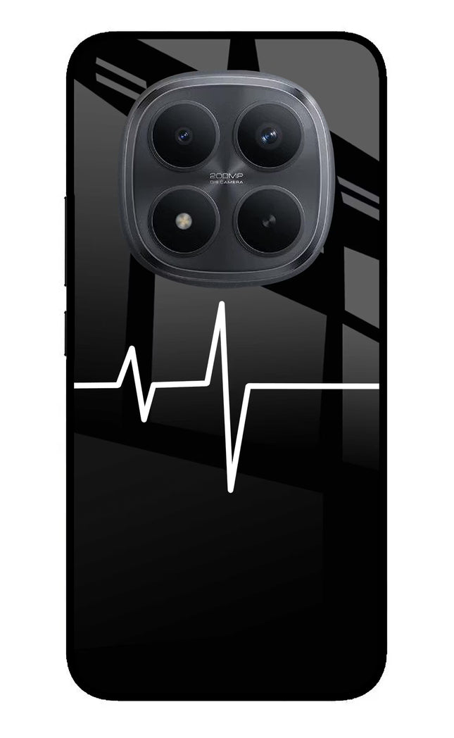Heart Beats Redmi Note 15 Pro+ 5G Glass Case Back Cover by Casekaro