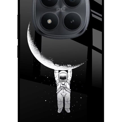Moon Space Redmi Note 15 Pro+ 5G Glass Case Back Cover by Casekaro