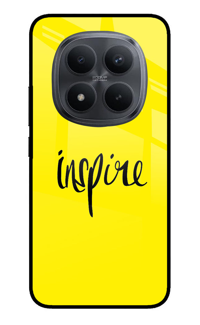 Inspire Redmi Note 15 Pro+ 5G Glass Case Back Cover by Casekaro