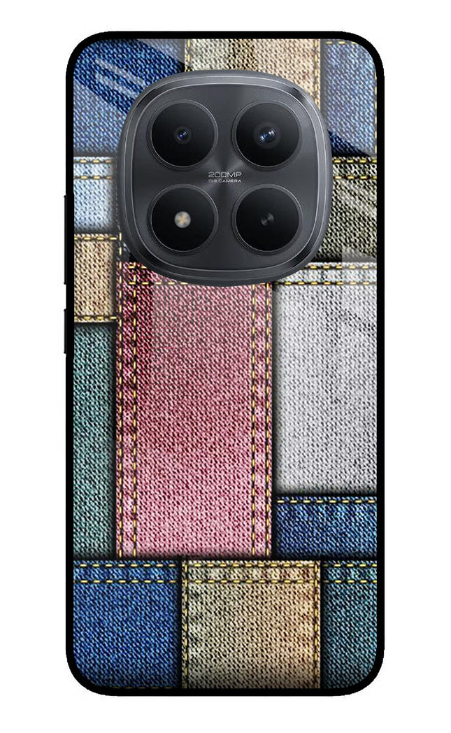 Multicolor Jeans Redmi Note 15 Pro+ 5G Glass Case Back Cover by Casekaro