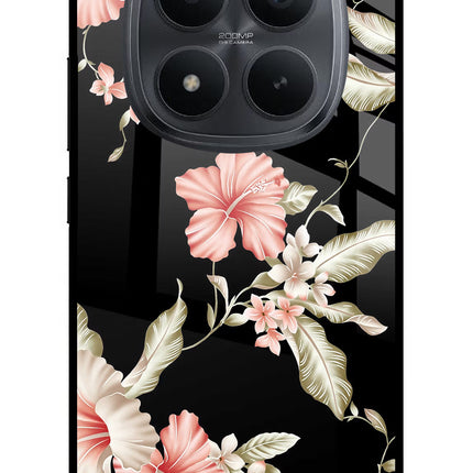 Flowers Redmi Note 15 Pro+ 5G Glass Case Back Cover by Casekaro