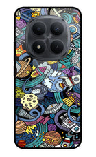 Space Abstract Redmi Note 15 Pro+ 5G Glass Case Back Cover by Casekaro