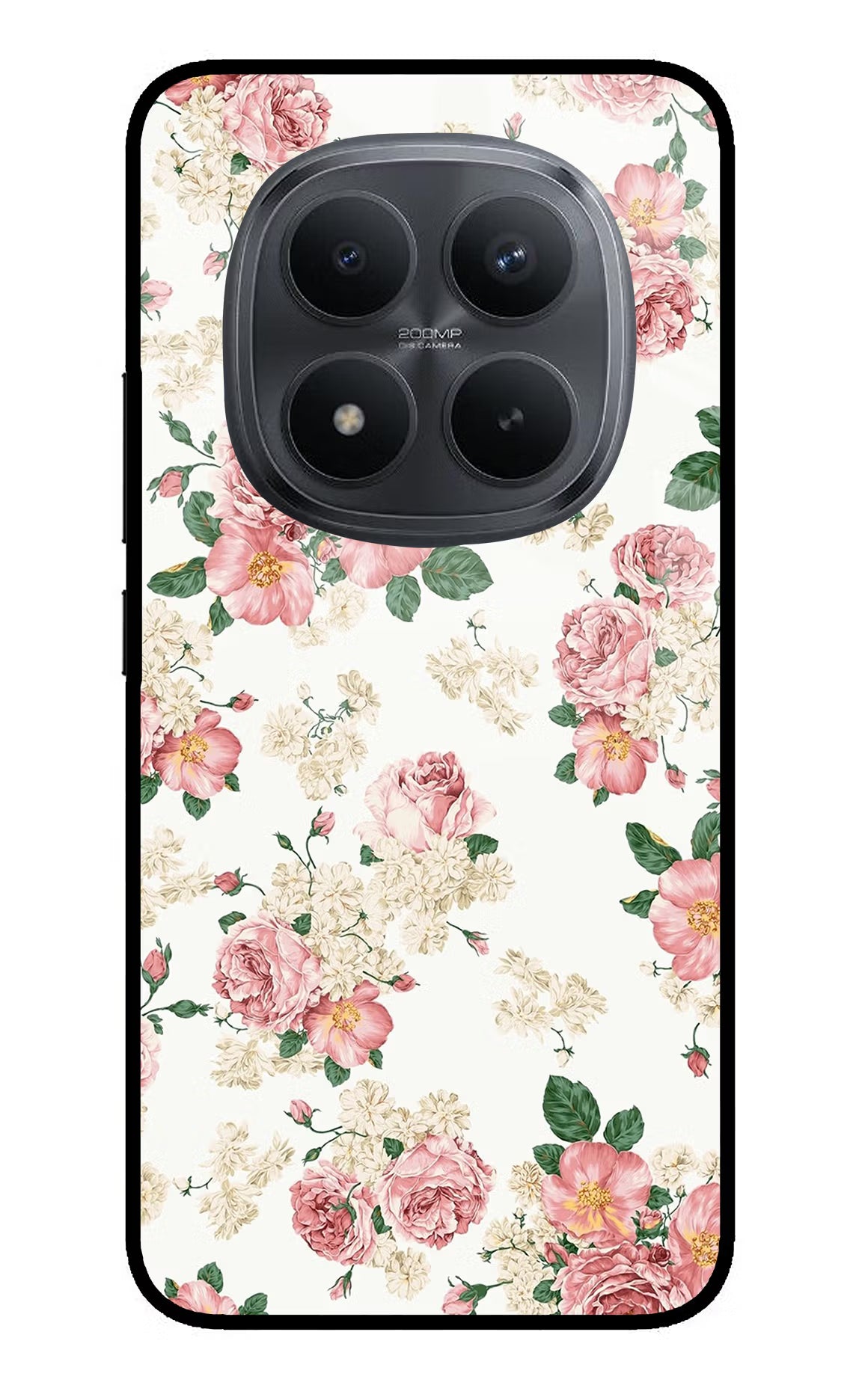 Flowers Redmi Note 15 Pro+ 5G Glass Case