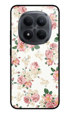 Flowers Redmi Note 15 Pro+ 5G Glass Case Back Cover by Casekaro